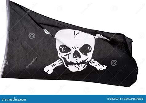 Jolly Roger (pirate flag) stock photo. Image of bandit - 24226914