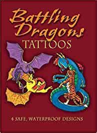 Buy Battling Dragons Tattoos Book Online at Low Prices in India ...