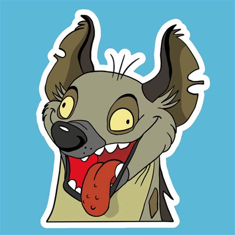 Ed Hyena Disney Lion King Sticker - Etsy