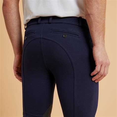 Horse Riding Grippy Jodhpurs Breeches Pants 140 - Navy