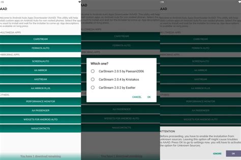 Install Android Auto Apps 的图像结果