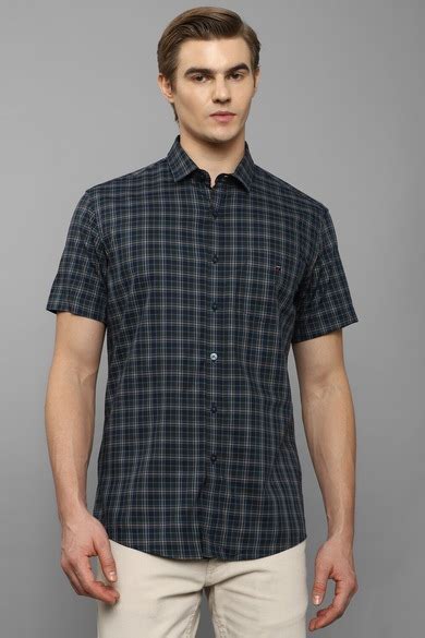 Buy Men Multi Slim Fit Check Half Sleeves Casual Shirt Online - 916721 ...