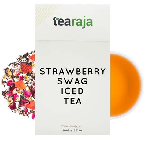 Strawberry Swag Iced Tea – Tearaja