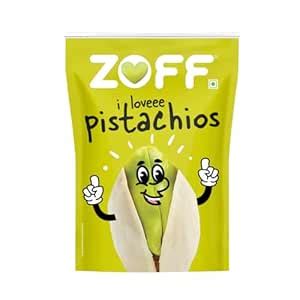 Zoff Pistachios Shelled | Pista Nuts Super Crunchy & Delicious Healthy ...