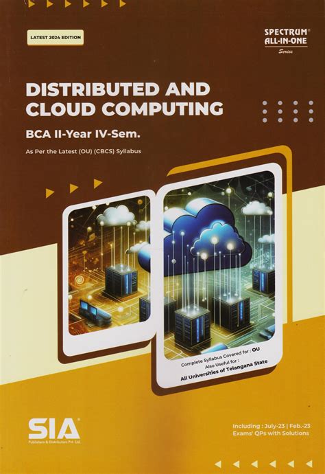 Buy BCA II-Year IV-Sem (OU) Distributed and Cloud Computing Latest 2024 ...