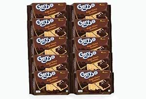 GERY GONE MAD - Sugar Choco Crackers - Chocolate Coated Biscuits - 12 ...