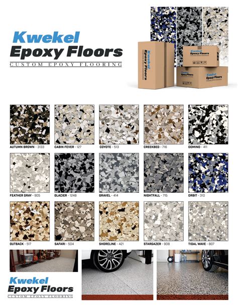 Floor Coating Colors | Epoxy Flooring Professional