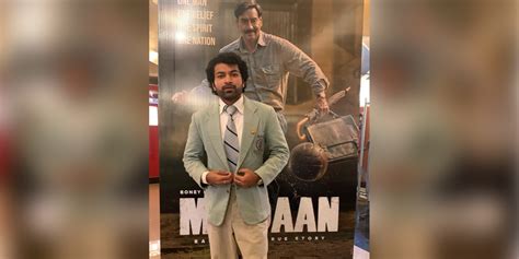 Raphael Jose talks about his Bollywood debut 'Maidaan' - The South ...