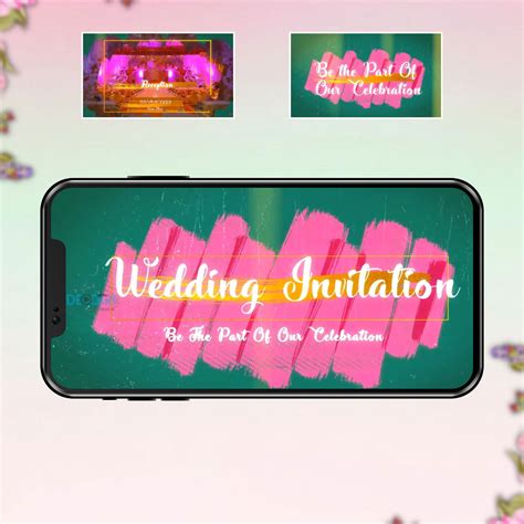 Custom Wedding Invitation Video | Ganpati Theme Save the Date | VG-726 ...