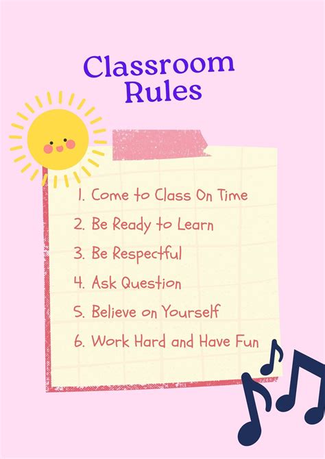 Image result for Free Classroom Rules