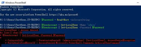 Image result for Write PowerShell Script for Password Reset