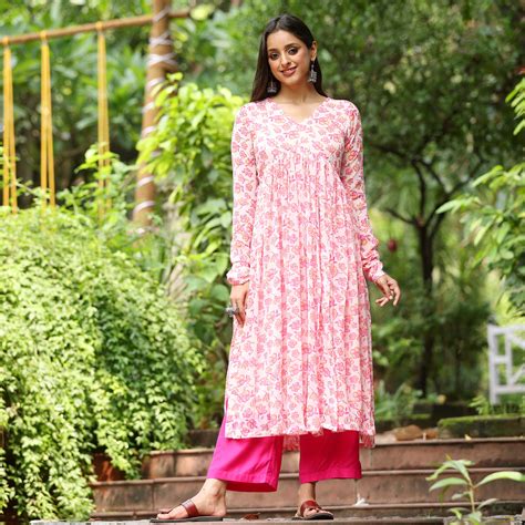 Mudika Georgette Kurta – Kameez.co