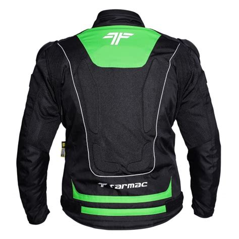 Tarmac One III Level 2 Riding Jacket (Black Green)– Moto Central