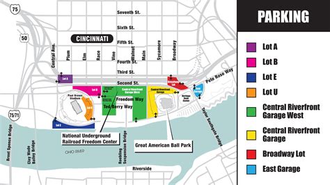 Where to Park at Great American Ball Park | Cincinnati Reds