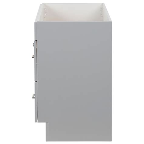 Project Source 48-in Gray Bathroom Vanity Base Cabinet without Top R37 ...