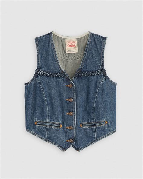 Braided Lightweight Gilet - Blauw | Levi's® NL
