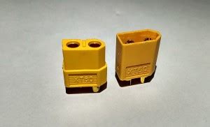 Ihc x60 1 Pair Male Female Plug Connector for RC Lipo Battery (Yellow ...