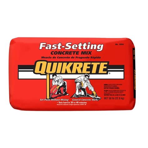 Rezultat imagine pentru Using Quikrete Fast Setting Concrete
