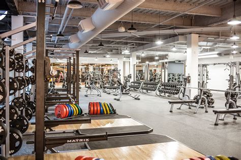 Dering Pierson Group LLC | Fitness Center Design Free weight area at ...