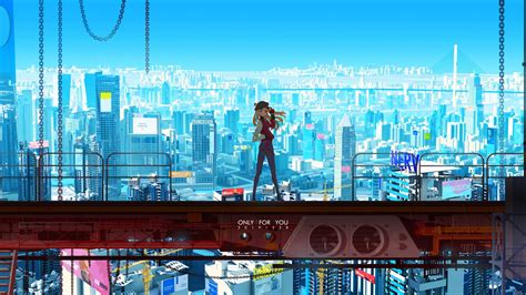 Asuka from Neon Genesis Evangelion Anime Wallpaper ID:5016