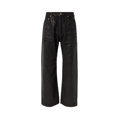 Rick Owens Geth Jeans Black Price in India | Culture Circle