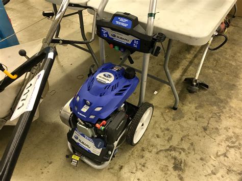 SUBARU EA190V GAS PRESSURE WASHER WITH ELECTRIC START