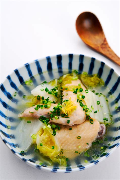 Napa Cabbage & Chicken Soup