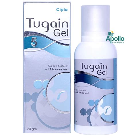Tugain 5% Gel 60 gm Price, Uses, Side Effects, Composition - Apollo ...