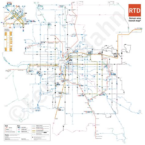 Denver Light Rail Schedule And Map Denver Light Rail Map