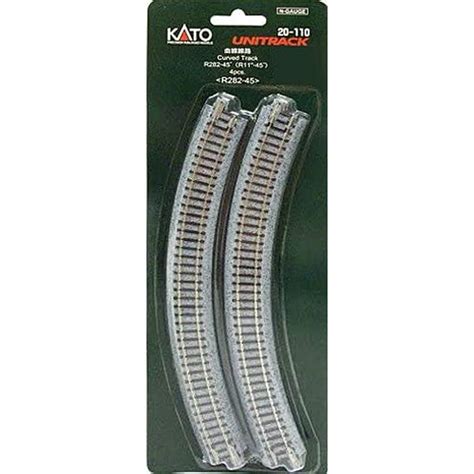 Buy Kato Usa Model Train Products Unitrack, 282Mm (11") Radius 45 ...