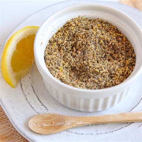 Whole30 Lemon Pepper Seasoning and Dry-Rub