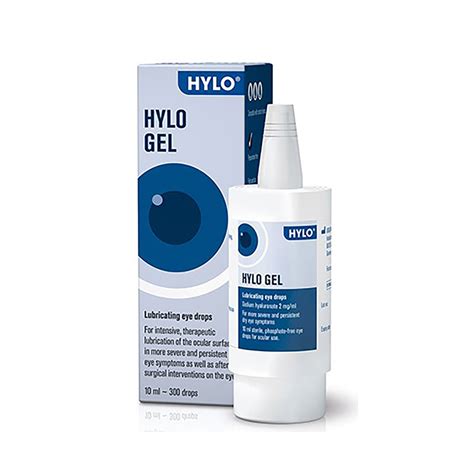 Hylo Gel Lubricating Eye Drops 10ml - Med365