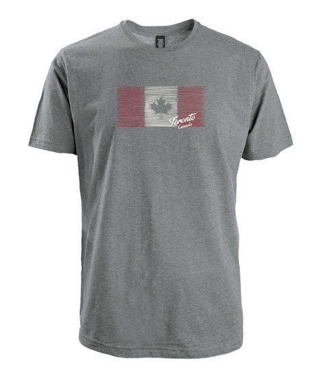 Canada Flag Embroidery T-Shirt – UCANADA