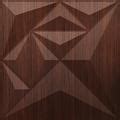 Brown Diamond 3D Wall Panel | 1.6 ft x 1.6 ft | Walnut Wood - 15 mm ...