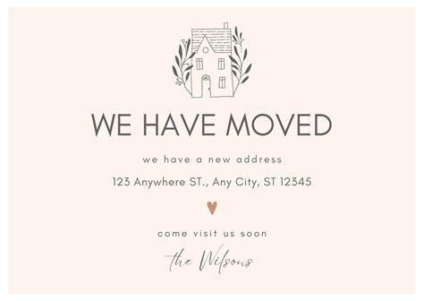 Image result for Change Address Form Printable