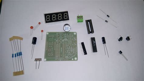 Image result for Rotating LED Clock Kit Instructions
