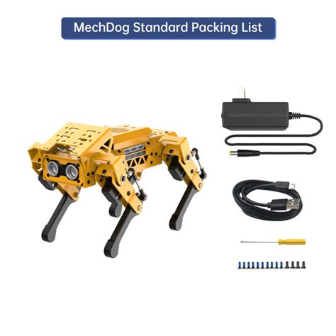 MechDog Open Source AI Robot Dog with ESP32 Controller – ThinkRobotics.com