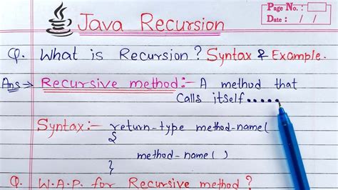 Image result for Recursion Java YouTube