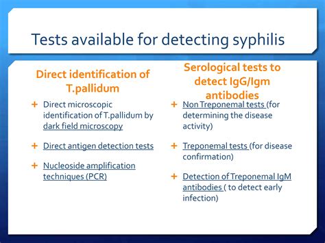 Image result for Syphilis Lab Test Interpretation