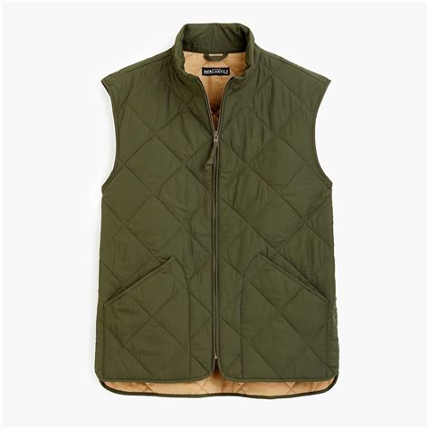 J.Crew - Walker vest | Quilted vest outfit, Vest outfits men, Vest outfits