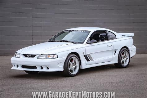 Ice White 1994 Mustang GT Pays Tribute to Saleen With Ford Racing Engine-Swap - autoevolution
