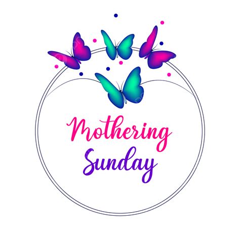 Mothers Coloring Clipart Transparent Background, Mothering Sunday ...