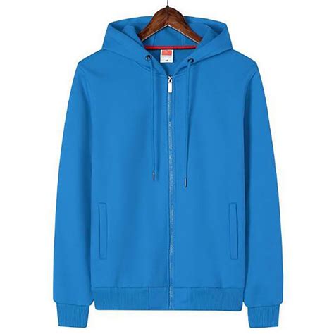 Aayomet Mens Zip Up Hoodie Coat Sweatshirt With Hooded Zipper Solid ...