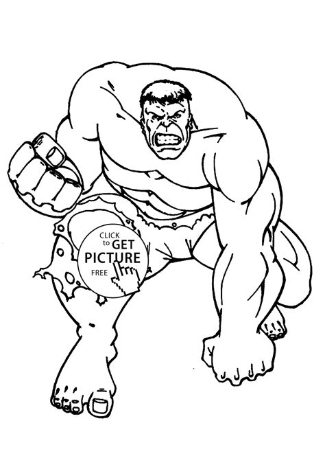 Hulk Cartoon Drawing at GetDrawings | Free download