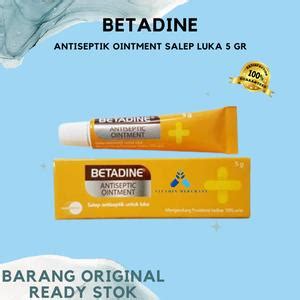 Jual BETADINE OINTMENT Salep Luka Antiseptik 5gr - Kota Surabaya ...