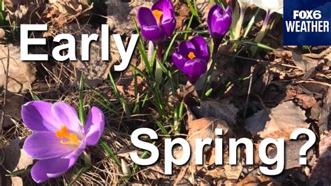 An early spring is a high possibility for Wisconsin | FOX6 Milwaukee