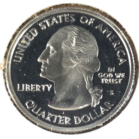 2003-S Proof Silver Missouri State Commemorative Washington Quarter ...