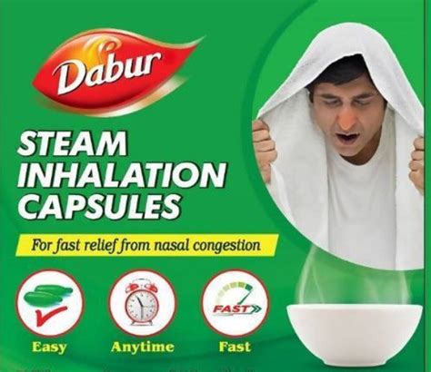 Dabur Steam Inhalation Capsules – Pushmycart.in