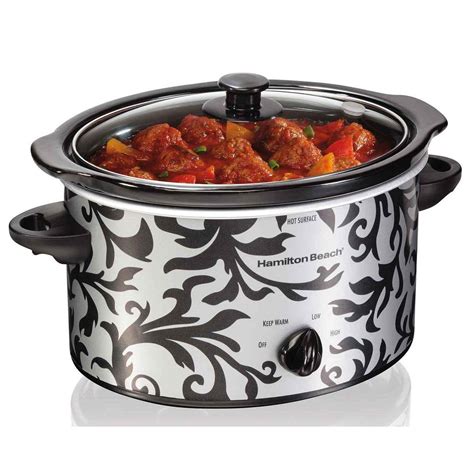 3 Quart Slow Cooker (33237) | HamiltonBeach.com