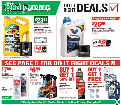 O'reilly Auto Parts Online Return Policy at Terri Kent blog